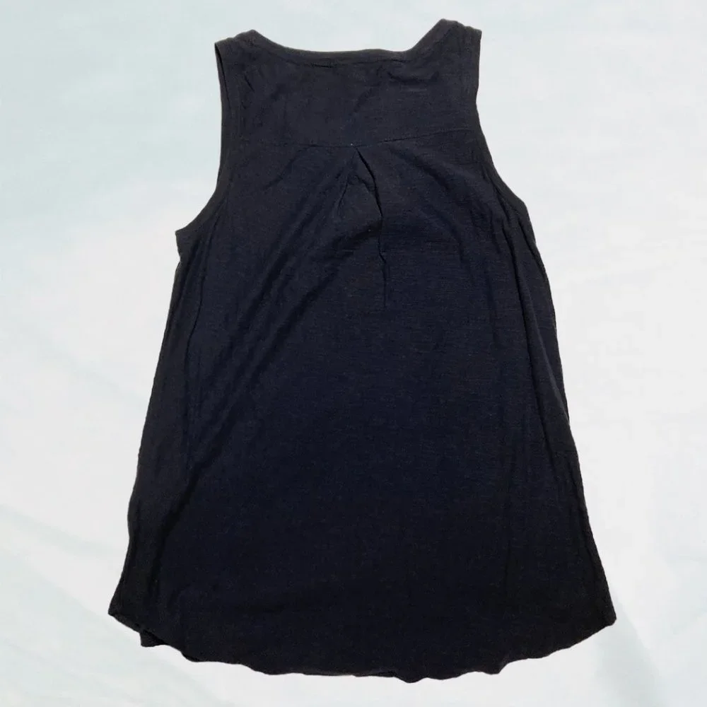 Lucky Brand Navy Lace Elephant Tank Top - Picture 2 of 10